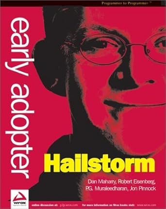 early adopter hailstorm 1st edition p g muraleedharan ,dan maharry ,robert eisenberg ,john pinnock