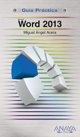 word 2013 1st edition miguel angel acera garcia 8441534314, 978-8441534315