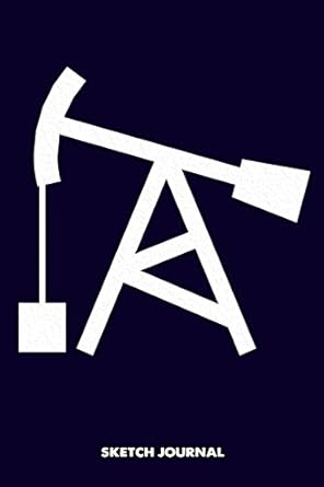 sketch journal oilfield refinery venting oil rig driller precision drilling texas drawing sketch pad