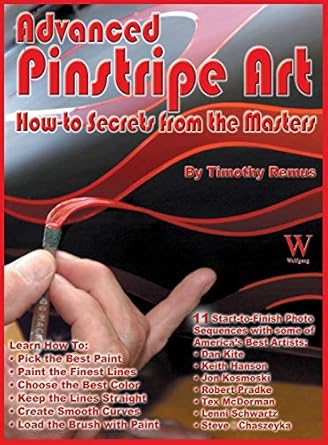 advanced pinstripe art 1st edition timothy remus 1941064191, 978-1941064191