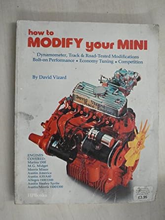 how to modify your mini 1st edition david vizard 0912656476, 978-0912656472