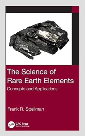 the science of rare earth elements 1st edition frank r spellman 1032396660, 978-1032396668