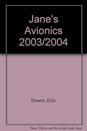 janes avionics 2003 2004 1st edition edward downs 0710625413, 978-0710625410