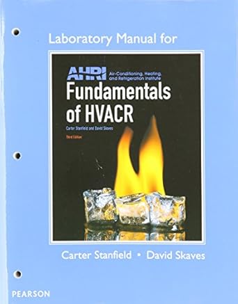 lab manual for fundamentals of hvacr 1st edition carter stanfield ,david skaves 0134016246, 978-0134016245