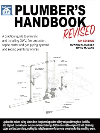 plumbers handbook revised 1st edition howard massey ,david m gans 1572183985, 978-1572183988
