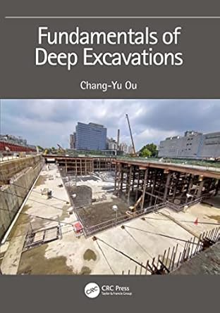 fundamentals of deep excavations 1st edition chang yu ou 0367426080, 978-0367426088
