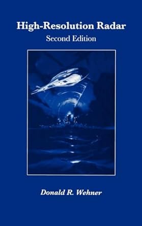 high resolution radar 1st edition donald r wehner m s ,mr bruce barnes 0890067279, 978-0890067277