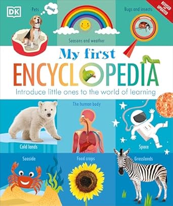 my first encyclopedia introduce little ones to the world of learning 1st edition dk 0593965426, 978-0593965429