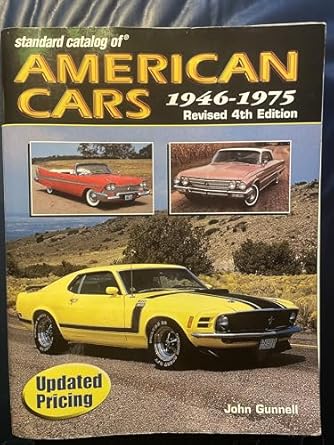 standard catalog of american cars 1946 1975 1st edition john gunnell 087349461x, 978-0873494618