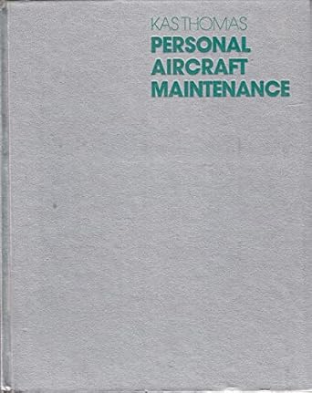 personal aircraft maintenance a do it yourself guide for owners and pilots 1st edition kas thomas 0070642419,