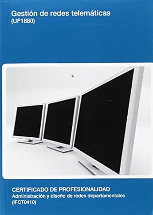 gestion de redes telematicas 1st edition silvia clara menendez arantes 8416492085, 978-8416492084