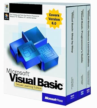 microsoft visual basic 6 0 deluxe 1st edition microsoft press 1572318732, 978-1572318731