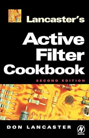 active filter cookbook 1st edition don lancaster 075062986x, 978-0750629867