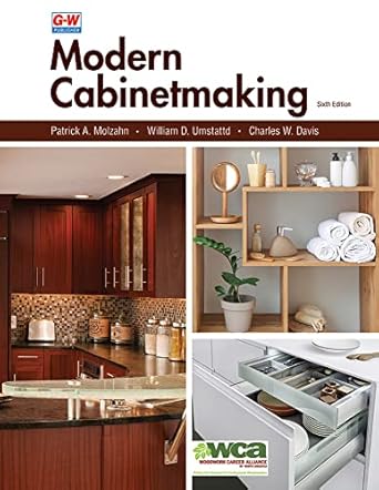 modern cabinetmaking 1st edition patrick a molzahn ,william d umstattd ,charles w davis 1649259816,