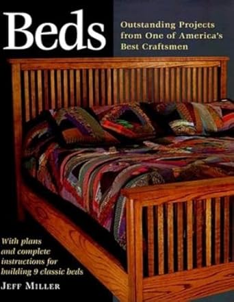 beds outstanding projects from one of americas best craftsmen 1st edition jeff miller 1561582549,
