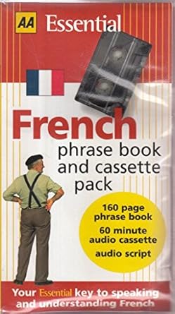 aa essential french phrase book and cassette pack 1st edition richard brown 0749518367, 978-0749518363
