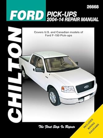 chilton ford pick ups 2004 14 repair manual covers u s and canadian models of ford f 150 pick ups 2004
