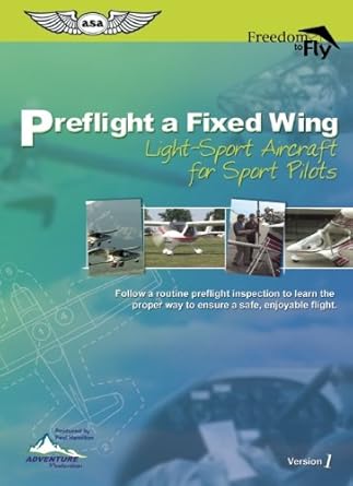 preflight a fixed wing light sport aircraft for sport pilots 1st edition paul hamilton 1560275863,