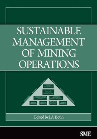 sustainable management of mining operations 1st edition j a botin 087335267x, 978-0873352673