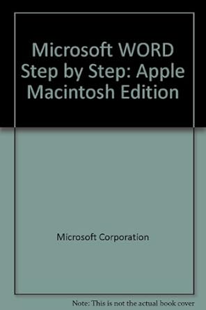 microsoft word step by step 1st edition microsoft press 1556154666, 978-1556154669