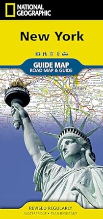 new york map 1st edition national geographic maps 1597753157, 978-1597753159