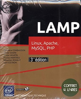 lamp coffret de 4 livres linux apache mysql php 1st edition olivier dasini step 2746097834, 978-2746097834