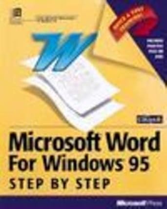 microsoft word for windows 95 1st edition inc catapult 1556158289, 978-1556158285