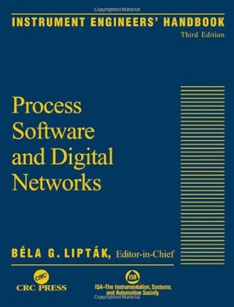 instrument engineers handbook   process software and digital networks 1st edition bela g liptak 0849310822,