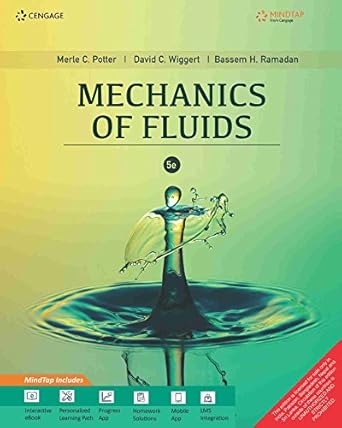 mechanics of fluids with mindtap 1st edition potter wiggert 9386858126, 978-9386858122