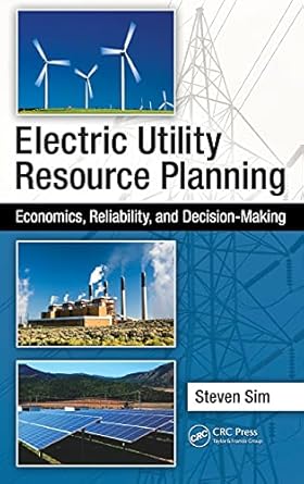 electric utility resource planning economics reliability and decision making 1st edition steven sim