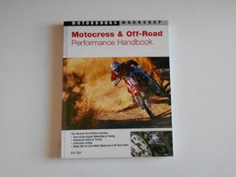 motocross and off road performance handbook 1st edition eric gorr 0760319758, 978-0760319758