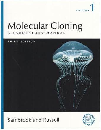 molecular cloning a laboratory manual 1st edition joseph sambrook ,david w russell 0879695773, 978-0879695774