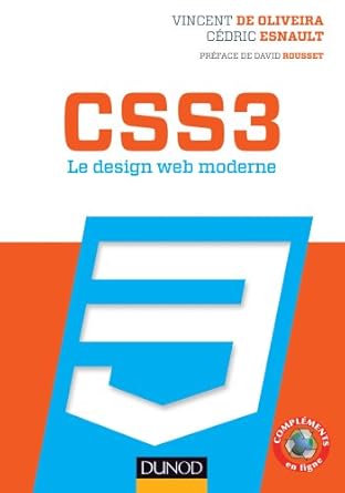 css3 le design web moderne 1st edition vincent de oliveira ,cedric esnault 2100578669, 978-2100578665