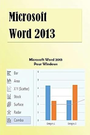 microsoft word 2013 initiation a microsoft word 2013 1st edition mr jackson gervais ,mr joseph enoch garcon