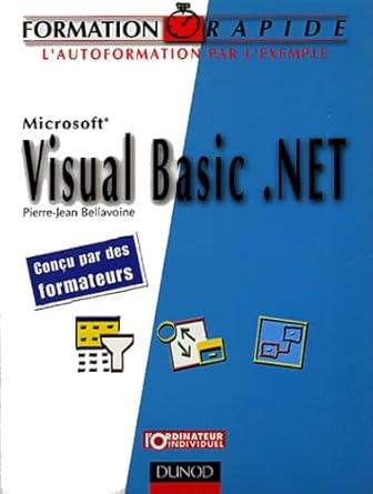 visual basic net 1st edition pierre jean bellavoine 2100072021, 978-2100072026