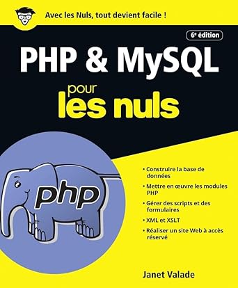 php and mysql pour les nuls 6ed 1st edition janet valade ,denis duplan 2412028915, 978-2412028919