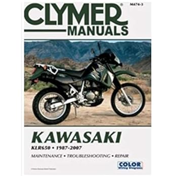 kawasaki klr650 1987 2007 1st edition penton staff 1599692252, 978-1599692258