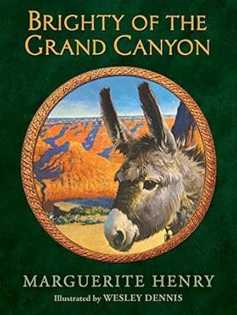 brighty of the grand canyon 1st edition marguerite henry ,wesley dennis 1481415824, 978-1481415828