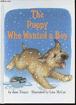 the puppy who wanted a boy 1st edition jane thayer ,lisa mccue 0688059449, 978-0688059446