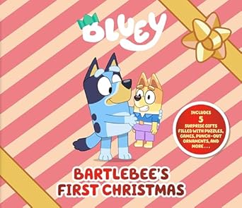 bluey bartlebees first christmas includes 5 surprise gifts 1st edition joe brumm ,emily baulch 0593755065,