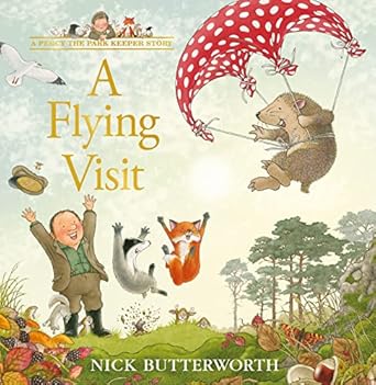 a flying visit 1st edition nick butterworth 000848435x, 978-0008484354