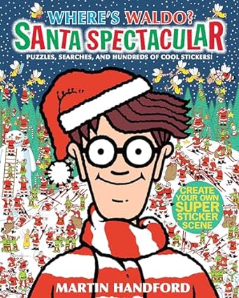 wheres waldo santa spectacular 1st edition martin handford 0763661597, 978-0763661595