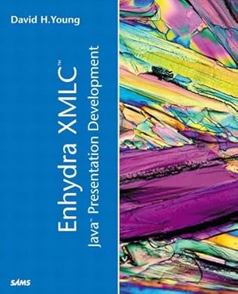 enhydra xmlc java presentation development 1st edition david h young 0672322110, 978-0672322112