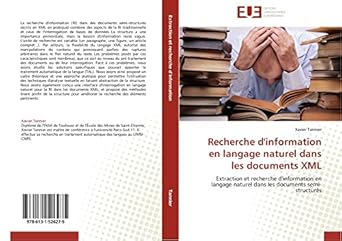 recherche dinformation en langage naturel dans les documents xml extraction et recherche dinformation en