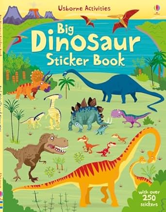 big dinosaur sticker book 1st edition fiona watt ,paul nicholls 1805071378, 978-1805071372