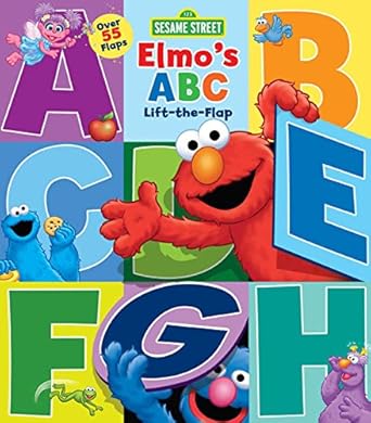 sesame street elmos abc lift the flap 1st edition lori c froeb ,tom brannon 0794440584, 978-0794440589