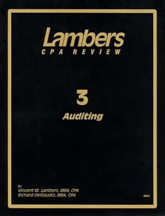 auditing cpa exam preparation 1st edition richard delgaudio 1892115093, 978-1892115096