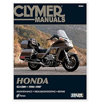clymer honda gl1200 1984 1987 maintenance troubleshooting repair 1st edition penton staff 0892875437,