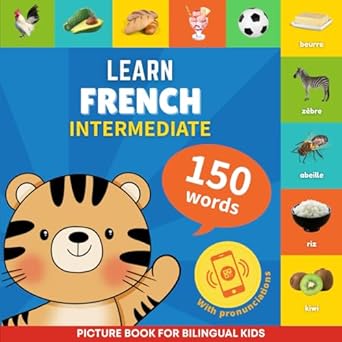 learn french 150 words with pronunciations intermediate picture book for bilingual kids 1st edition goose and