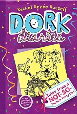 dork diaries tales from a not so popular party girl 1st edition rachel renee russell 1416980083,